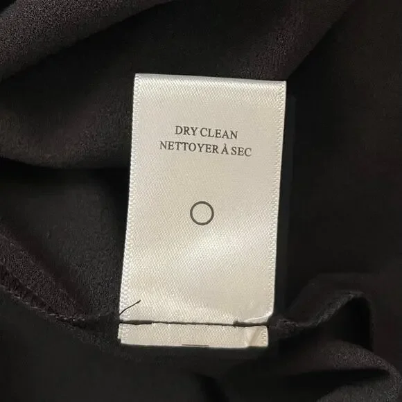 A.L.C. Silk Titus Maxi Dress Tiered Ruffles Floral  Red Black Cream - 6 - Picture 8 of 8